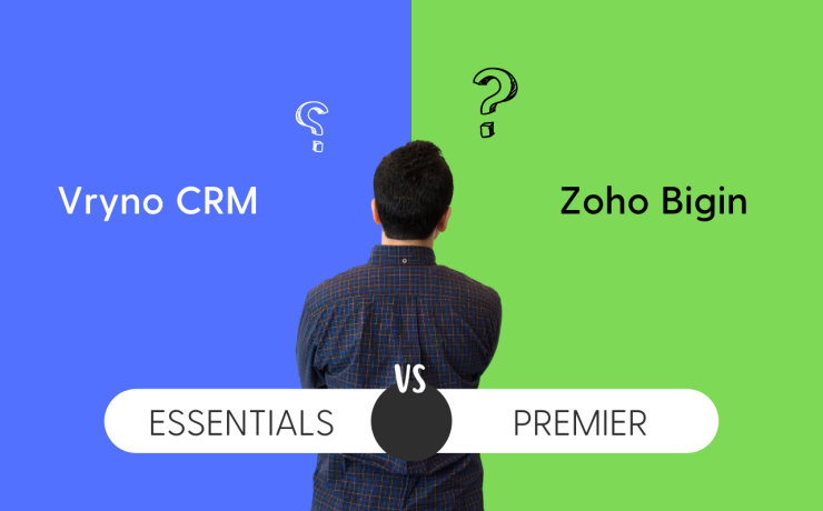 Vryno CRM Vs Zoho Bigin