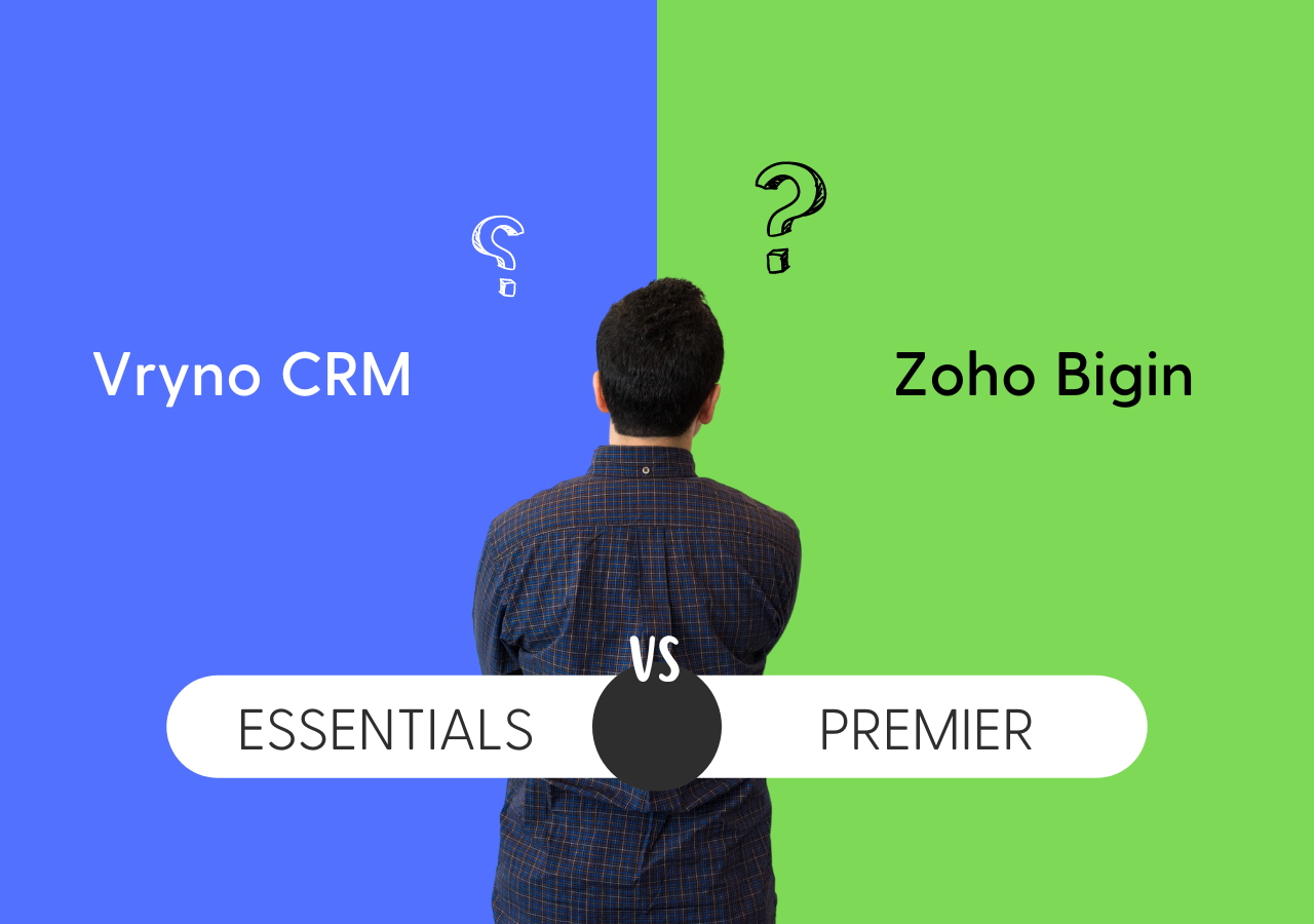 Vryno CRM Vs Zoho Bigin