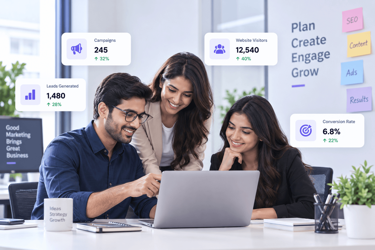 Digital Marketing dashboard