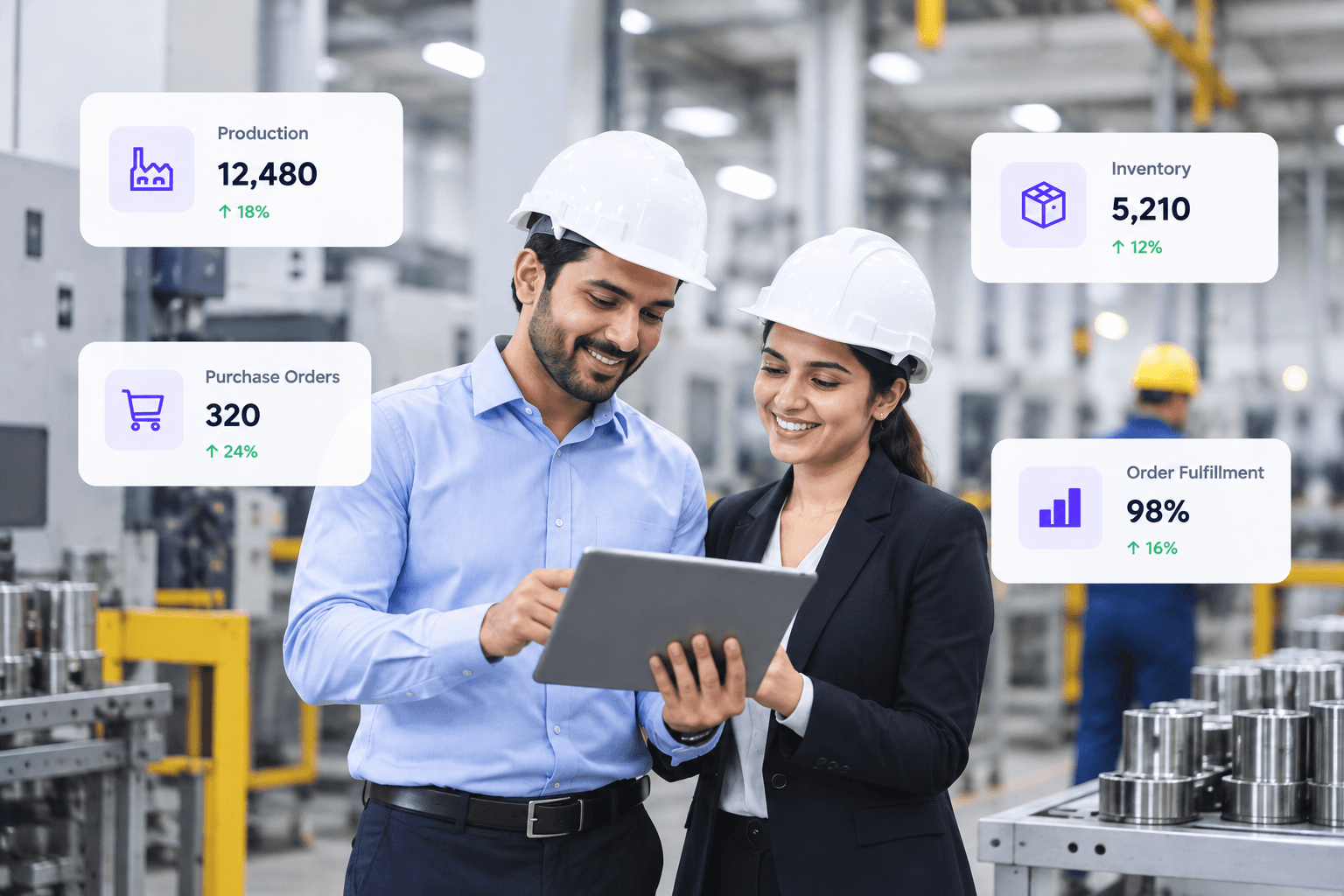 Manufacturing dashboard