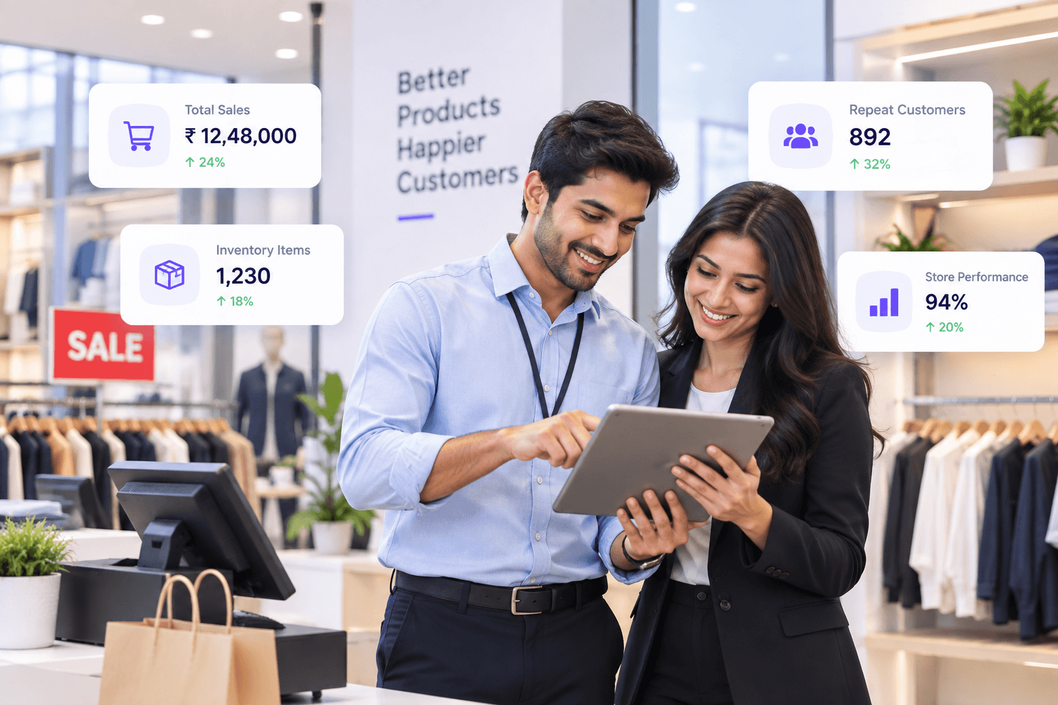 Retail dashboard